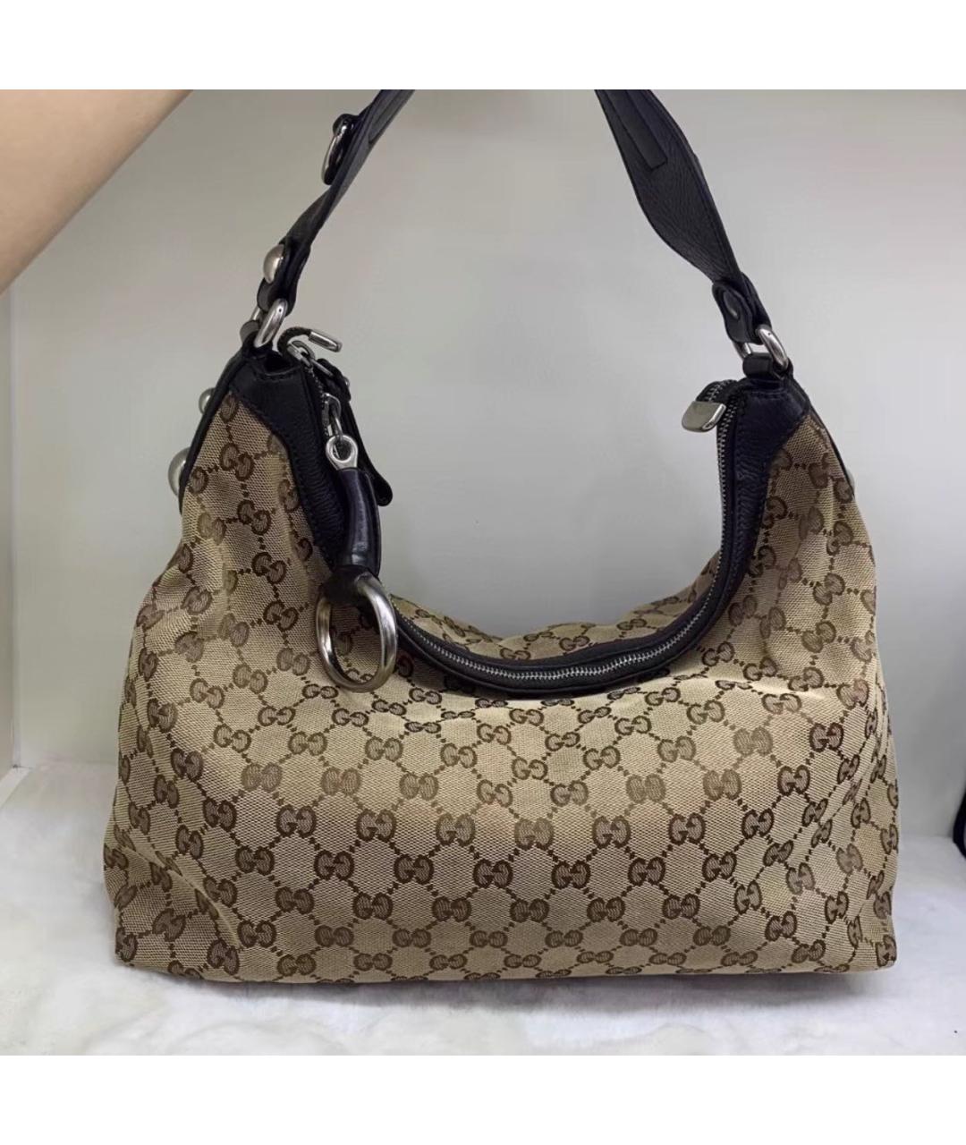 GUCCI Коричневая сумка через плечо, фото 3