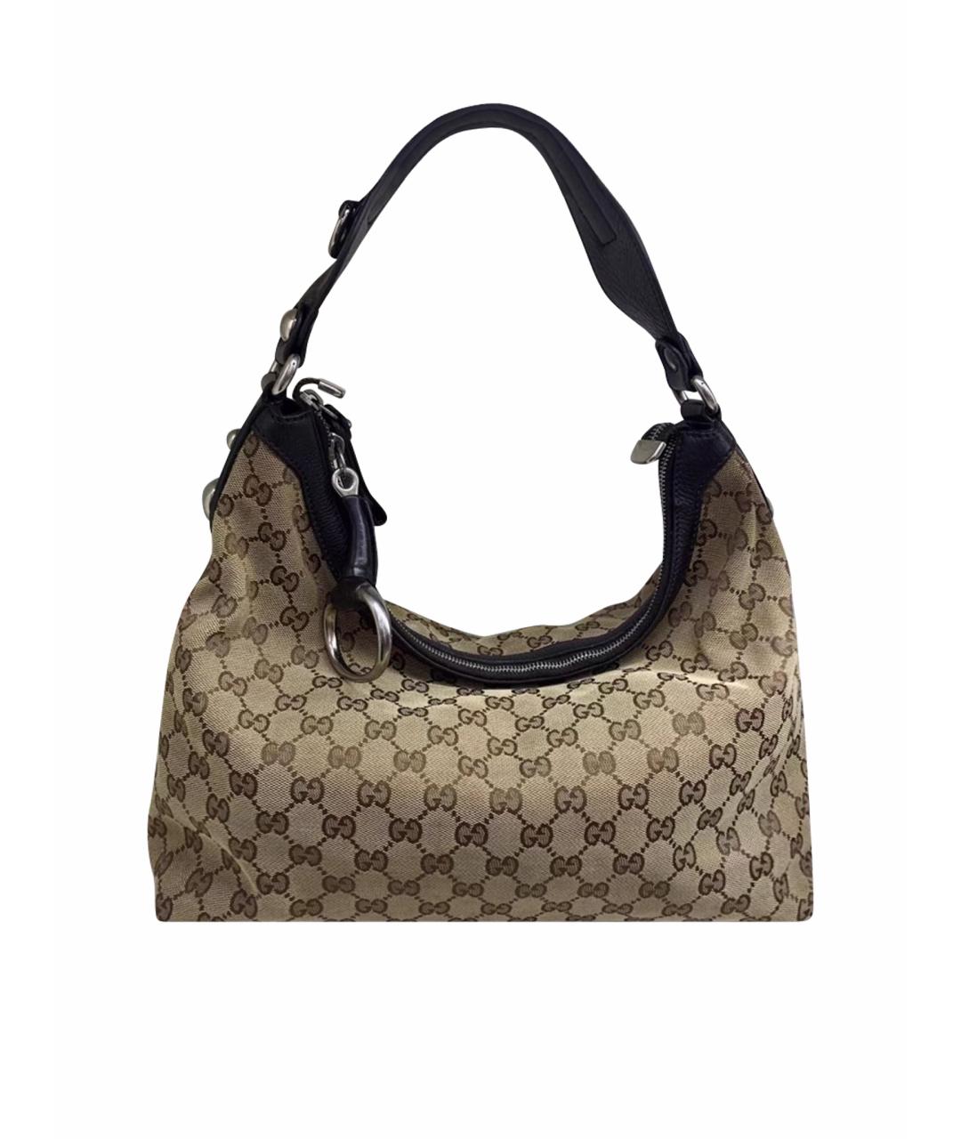 GUCCI Коричневая сумка через плечо, фото 1