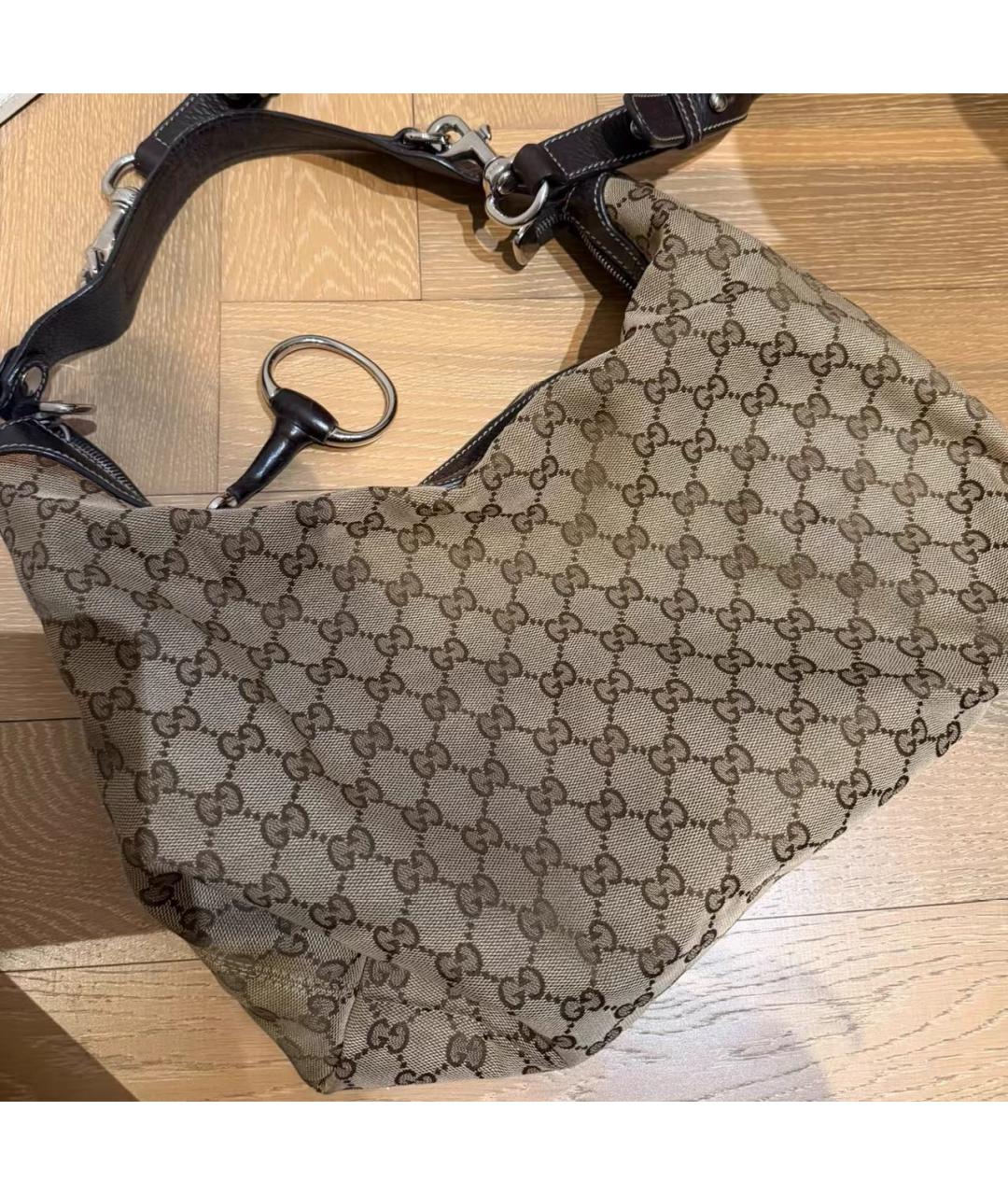 GUCCI Коричневая сумка через плечо, фото 2