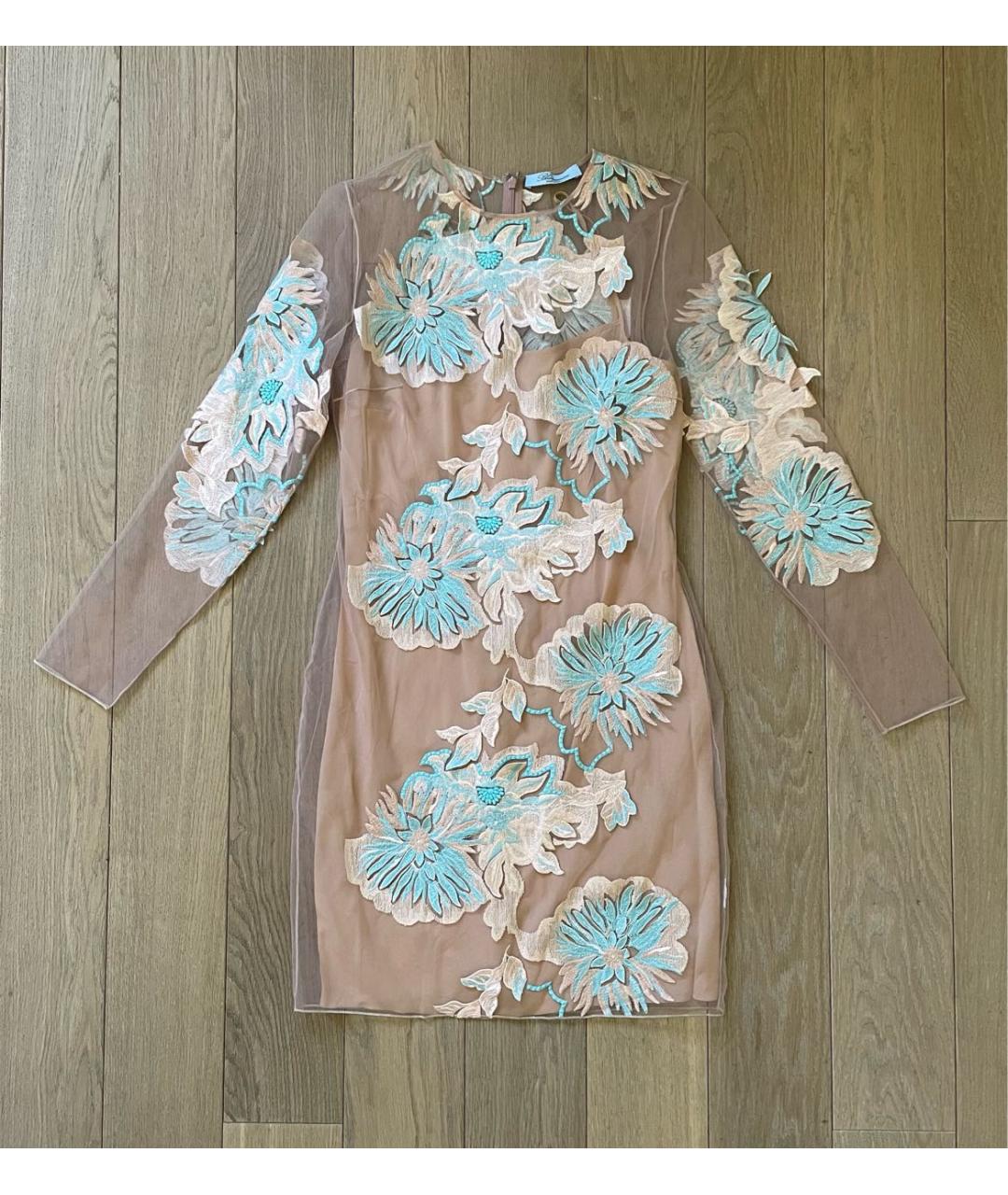 BLUMARINE Полиамидовое коктейльное платье, фото 8
