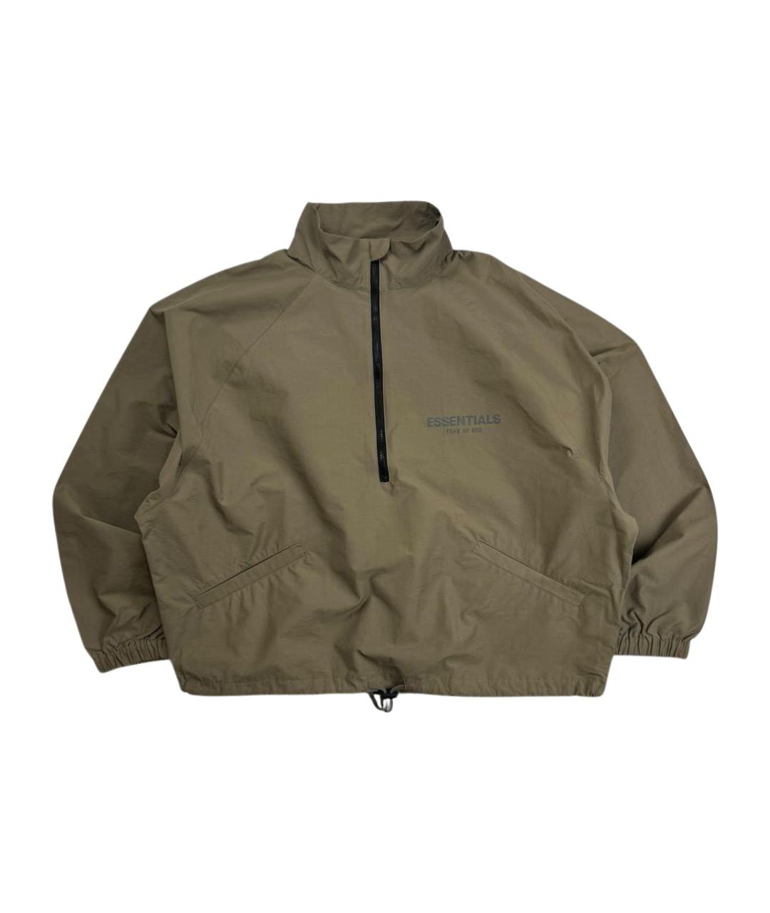 FEAR OF GOD ESSENTIALS Хаки хлопковая куртка, фото 1