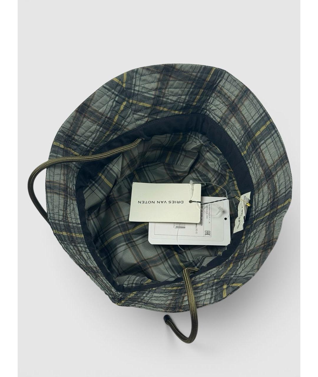 DRIES VAN NOTEN Зеленая шляпа, фото 3