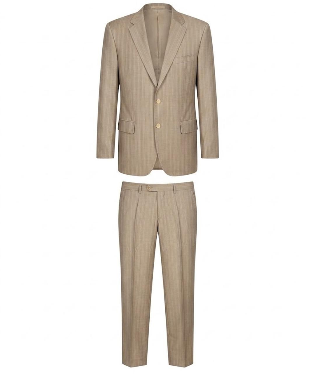 HUGO BOSS Бежевый классический костюм, фото 1