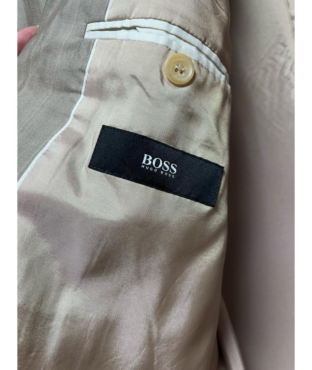 HUGO BOSS Бежевый классический костюм, фото 5