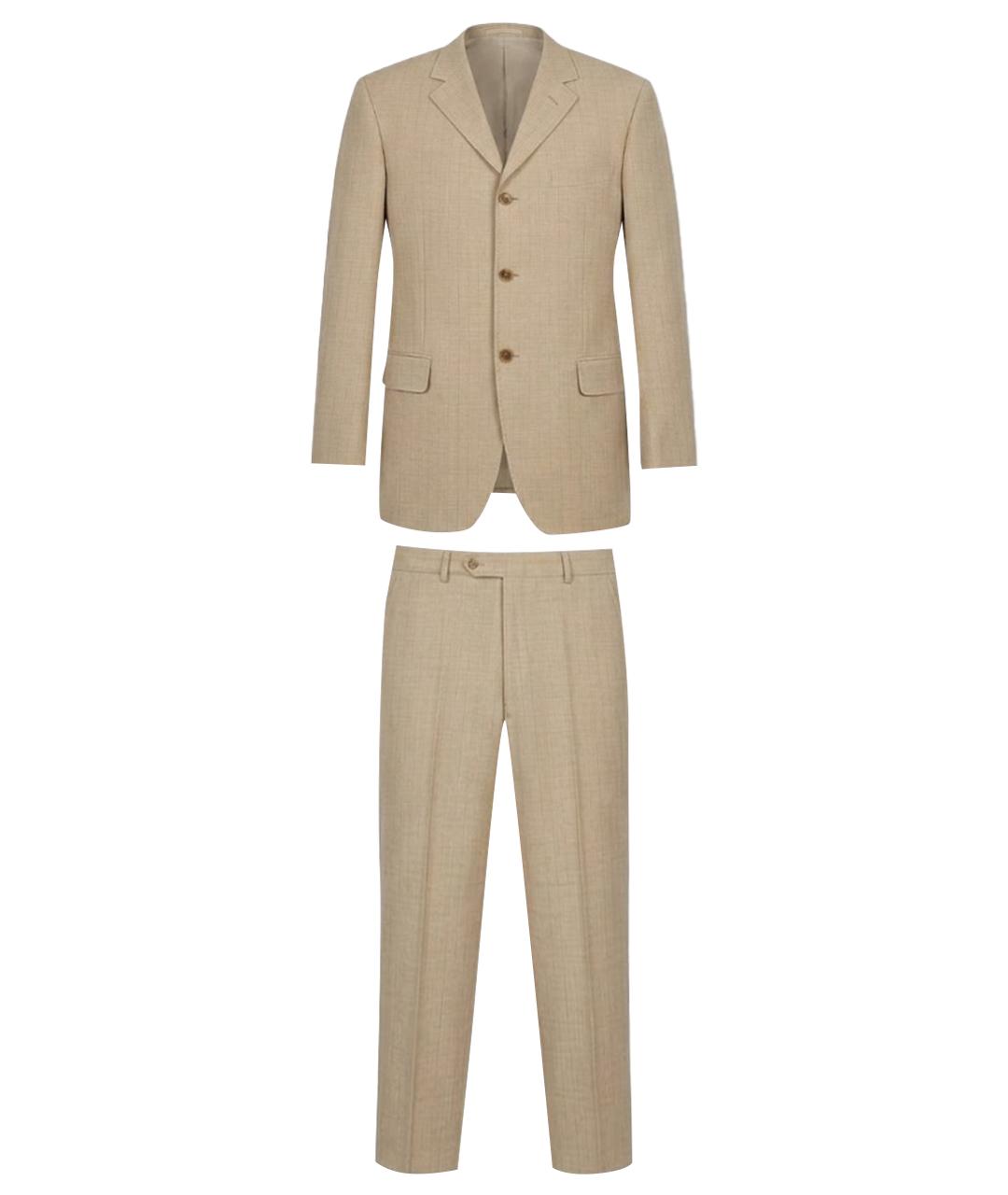 HUGO BOSS Бежевый классический костюм, фото 1