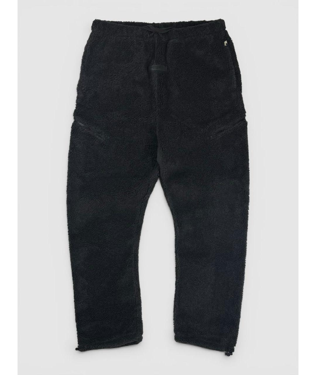 FEAR OF GOD ESSENTIALS Черные полиэстеровые повседневные брюки, фото 7