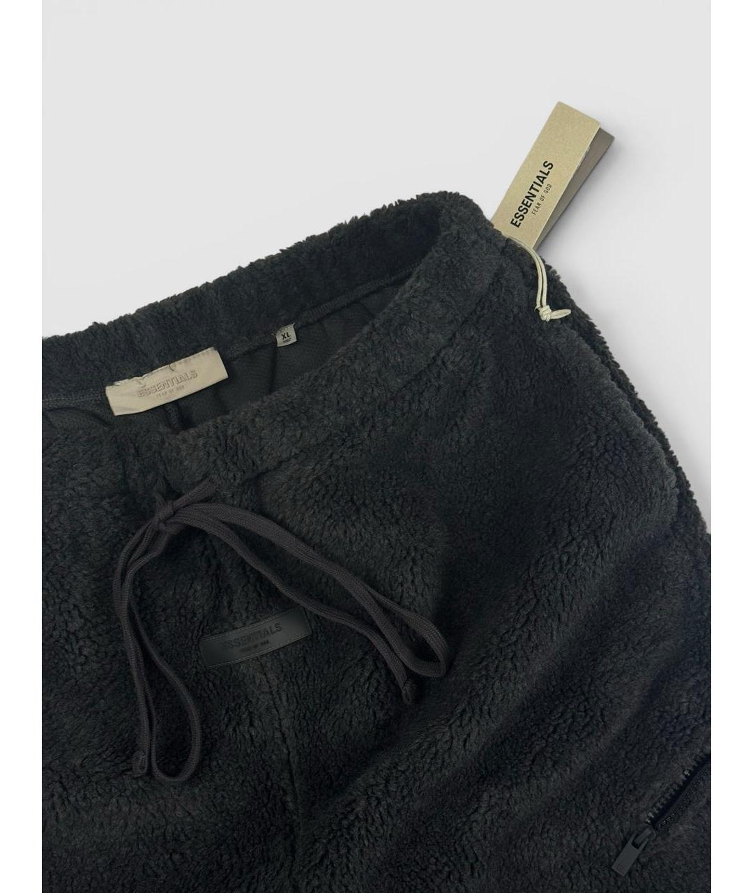 FEAR OF GOD ESSENTIALS Черные полиэстеровые повседневные брюки, фото 6