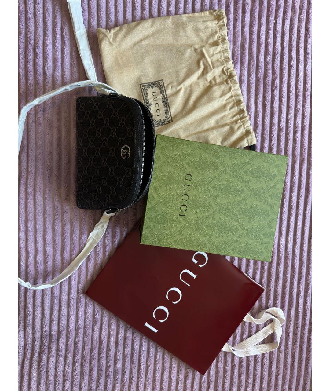 GUCCI Черная сумка через плечо, фото 4