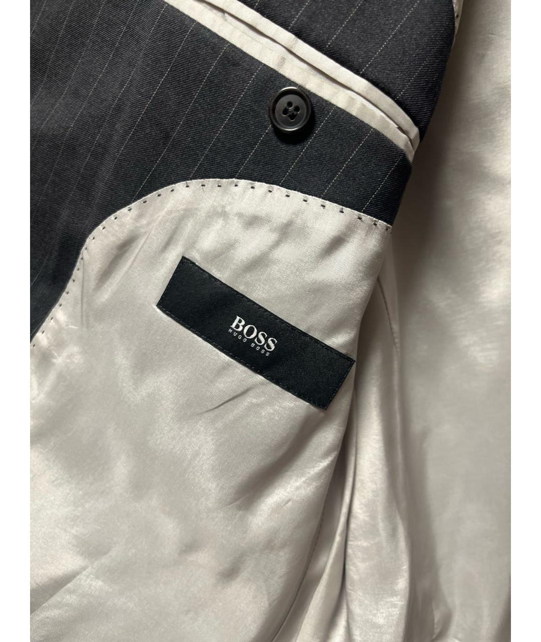 HUGO BOSS Антрацитовый классический костюм, фото 5