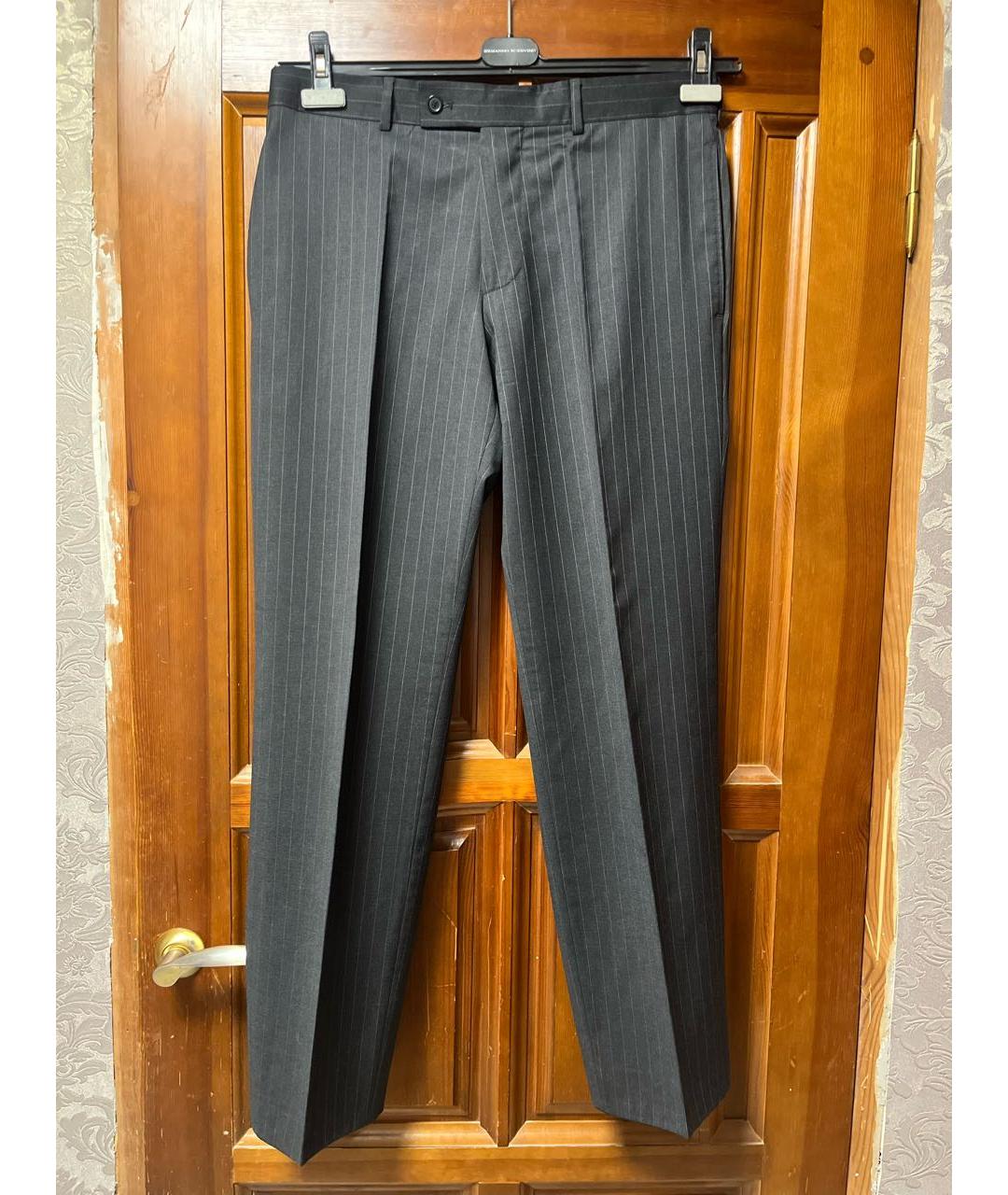 HUGO BOSS Антрацитовый классический костюм, фото 3