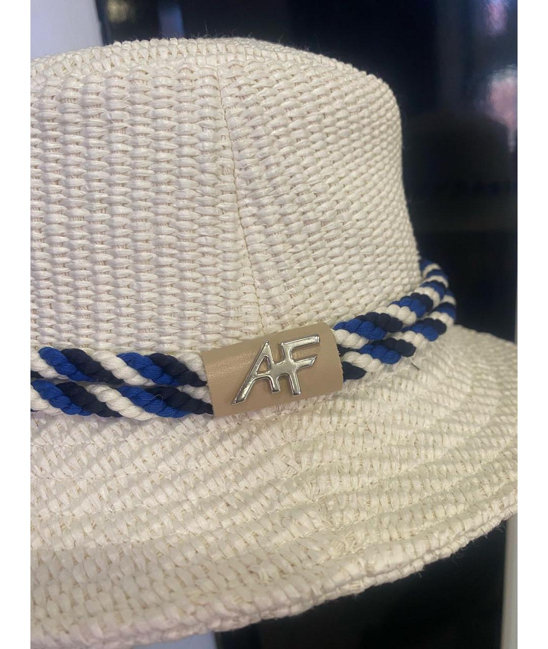 ALBERTA FERRETTI Белая шляпа, фото 3
