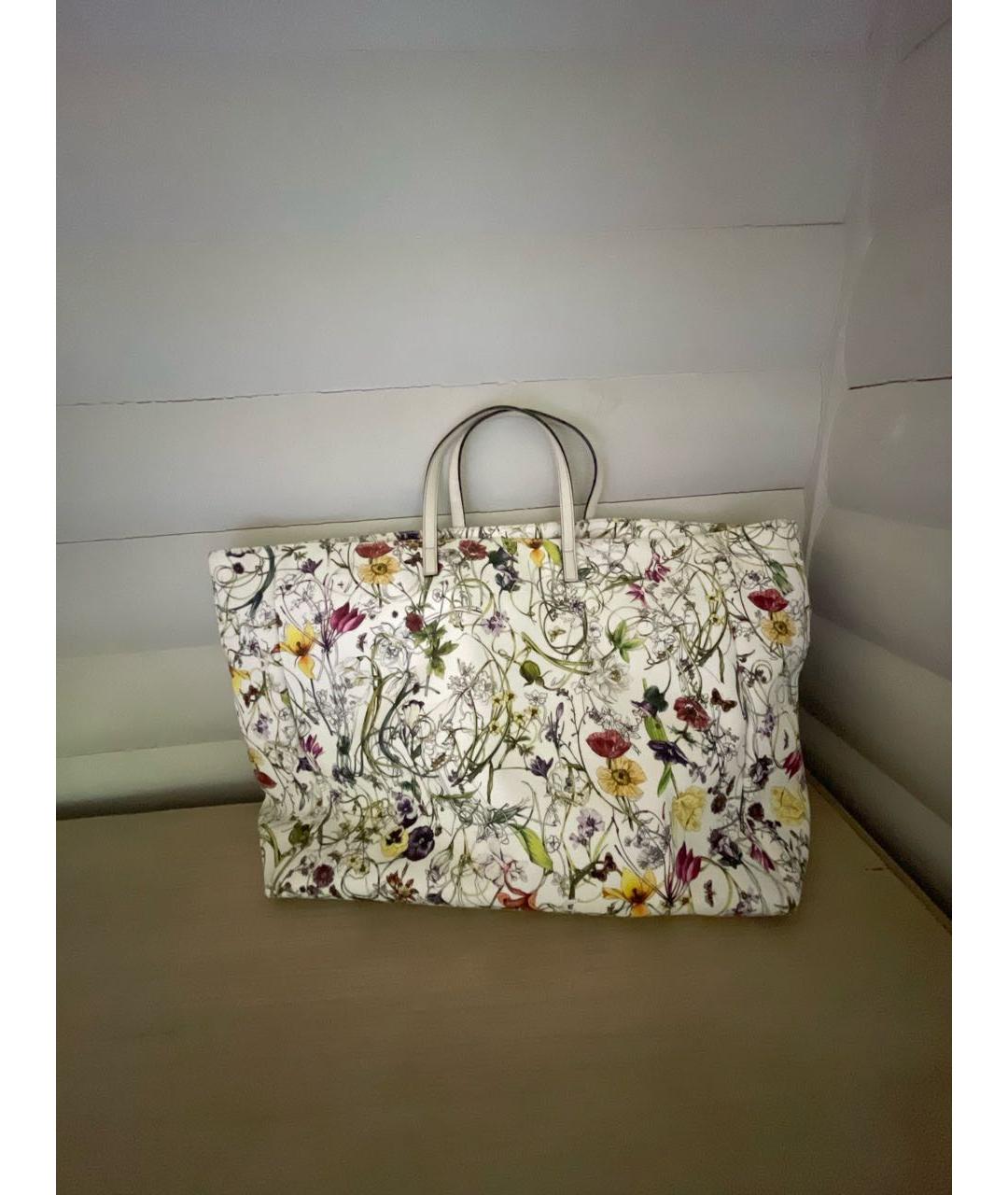 GUCCI Мульти тканевая пляжная сумка, фото 7