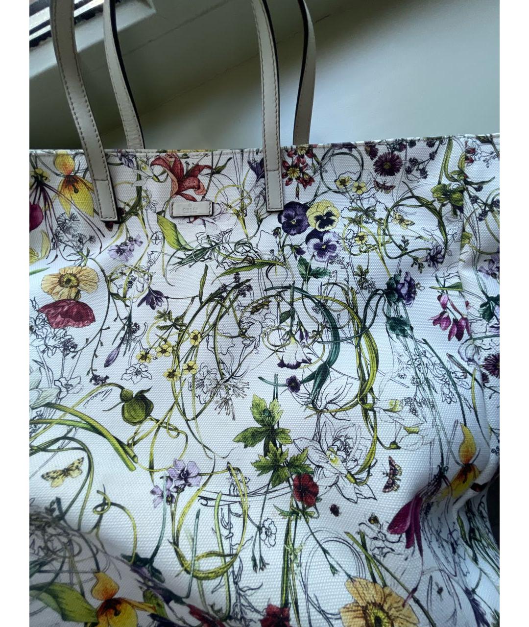 GUCCI Мульти тканевая пляжная сумка, фото 5