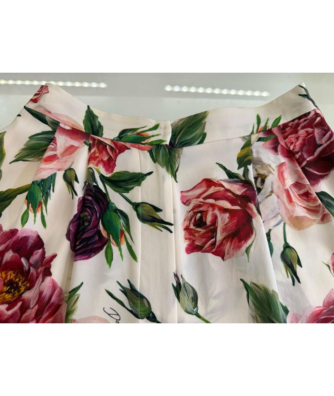 DOLCE&GABBANA Шелковый костюм с брюками, фото 4