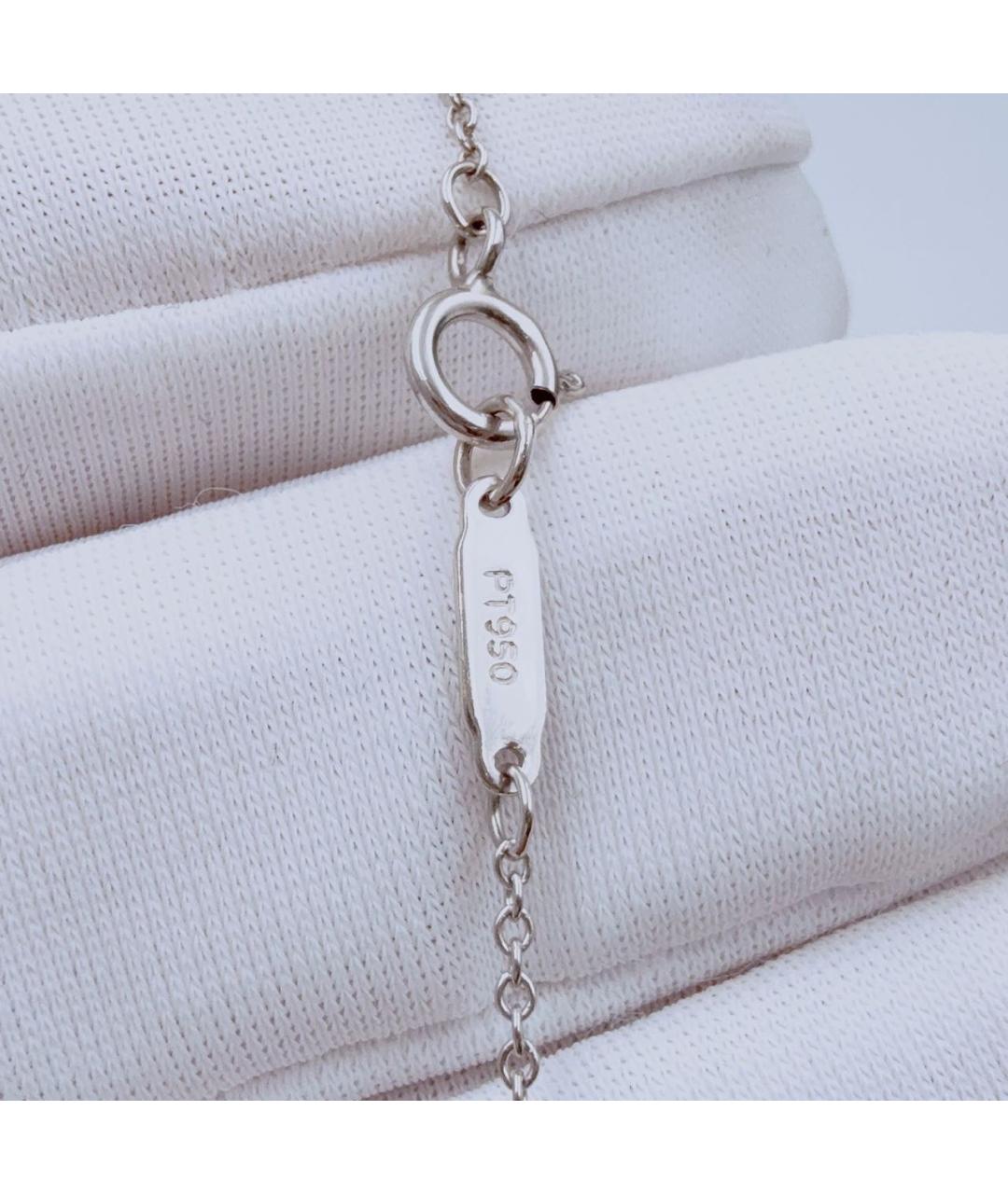 TIFFANY&CO Белое платиновое колье, фото 6