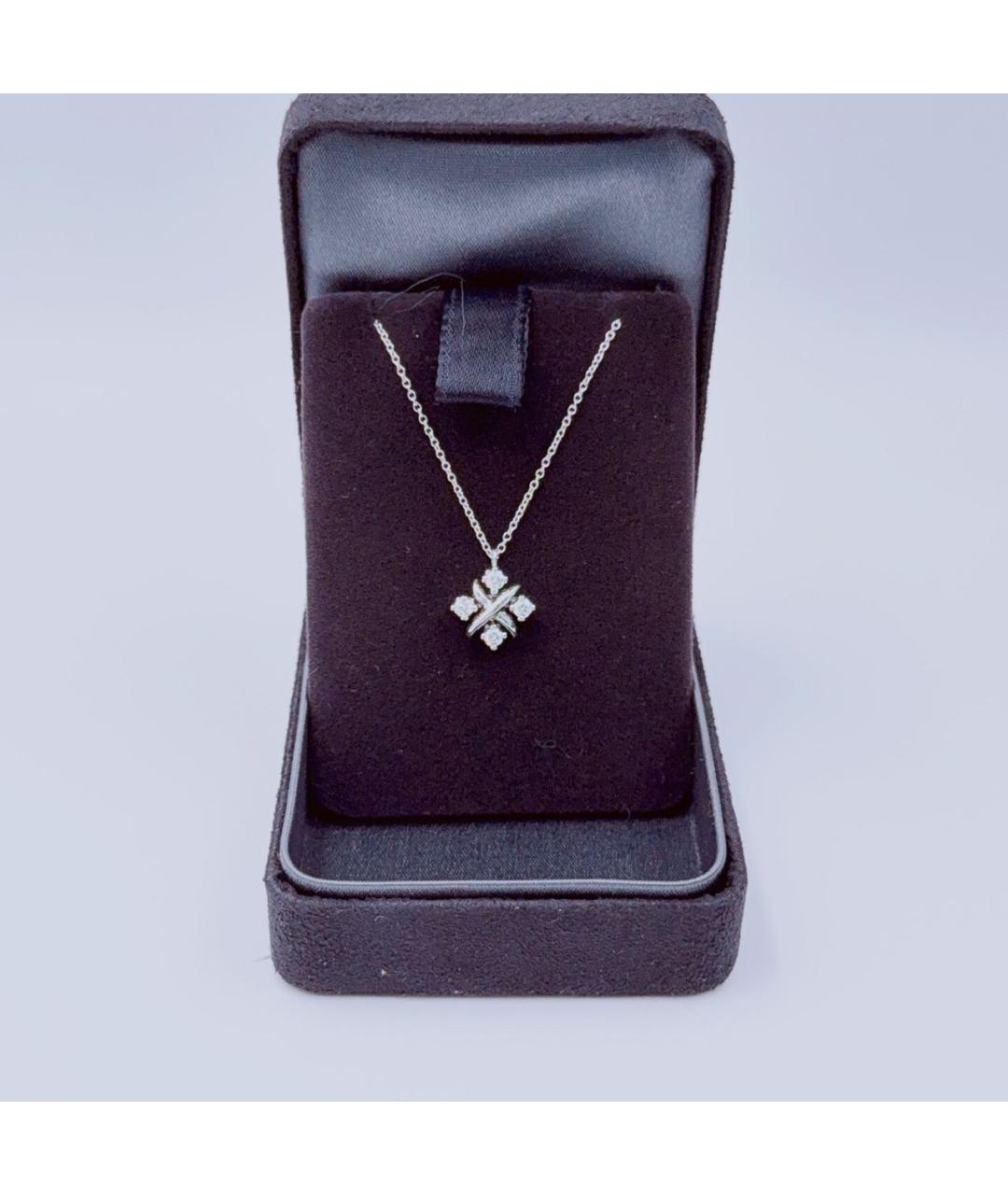 TIFFANY&CO Белое платиновое колье, фото 8