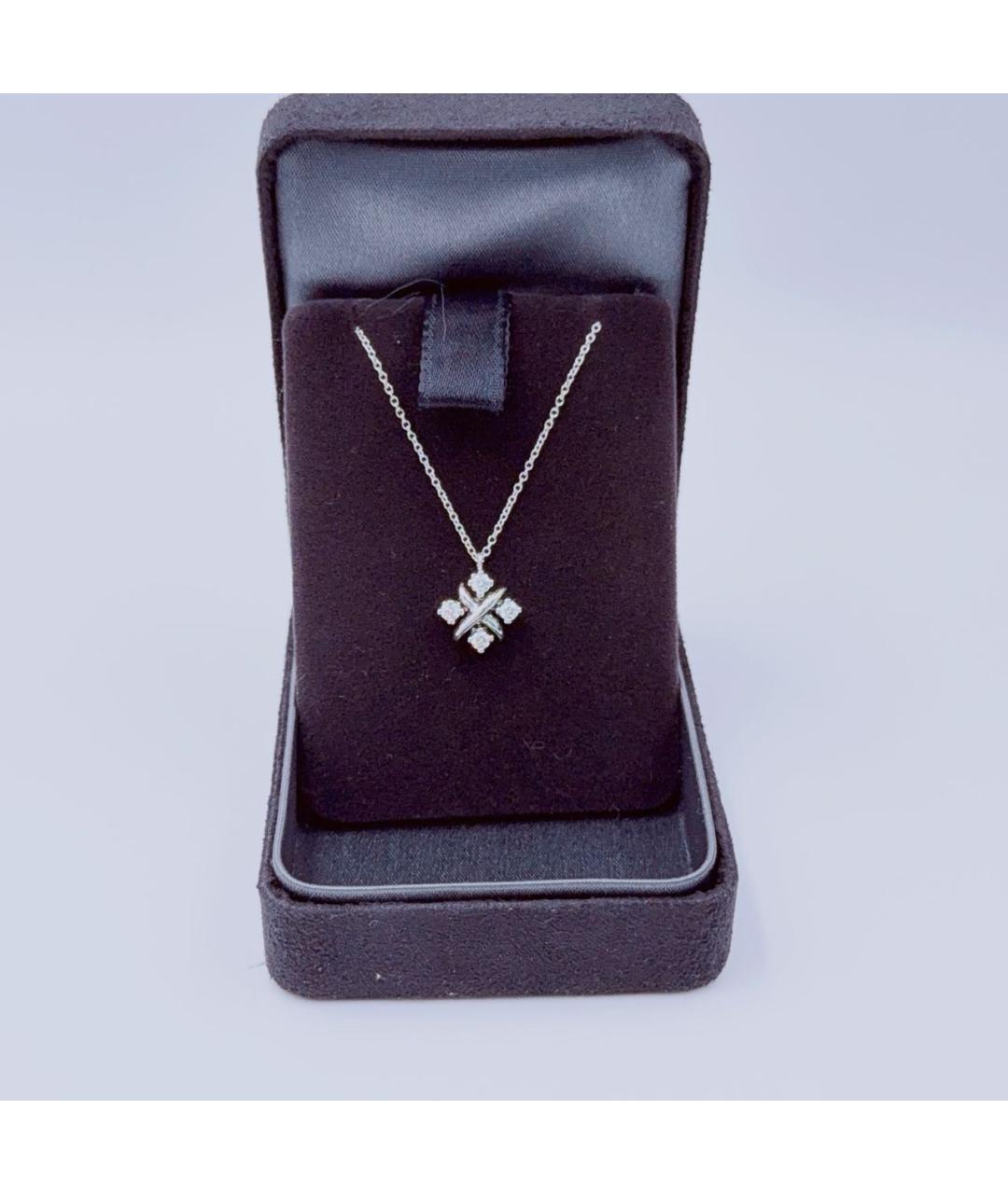 TIFFANY&CO Белое платиновое колье, фото 3