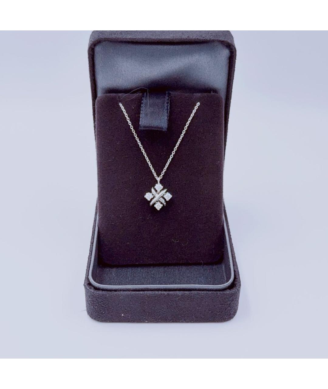 TIFFANY&CO Белое платиновое колье, фото 2