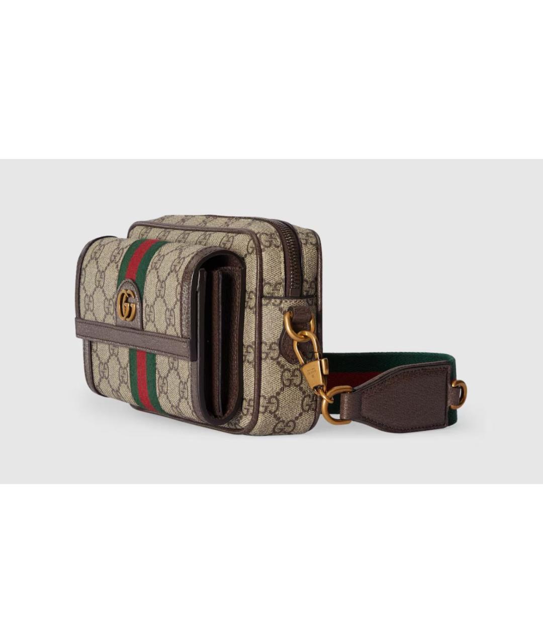 GUCCI Бежевая сумка на плечо, фото 4
