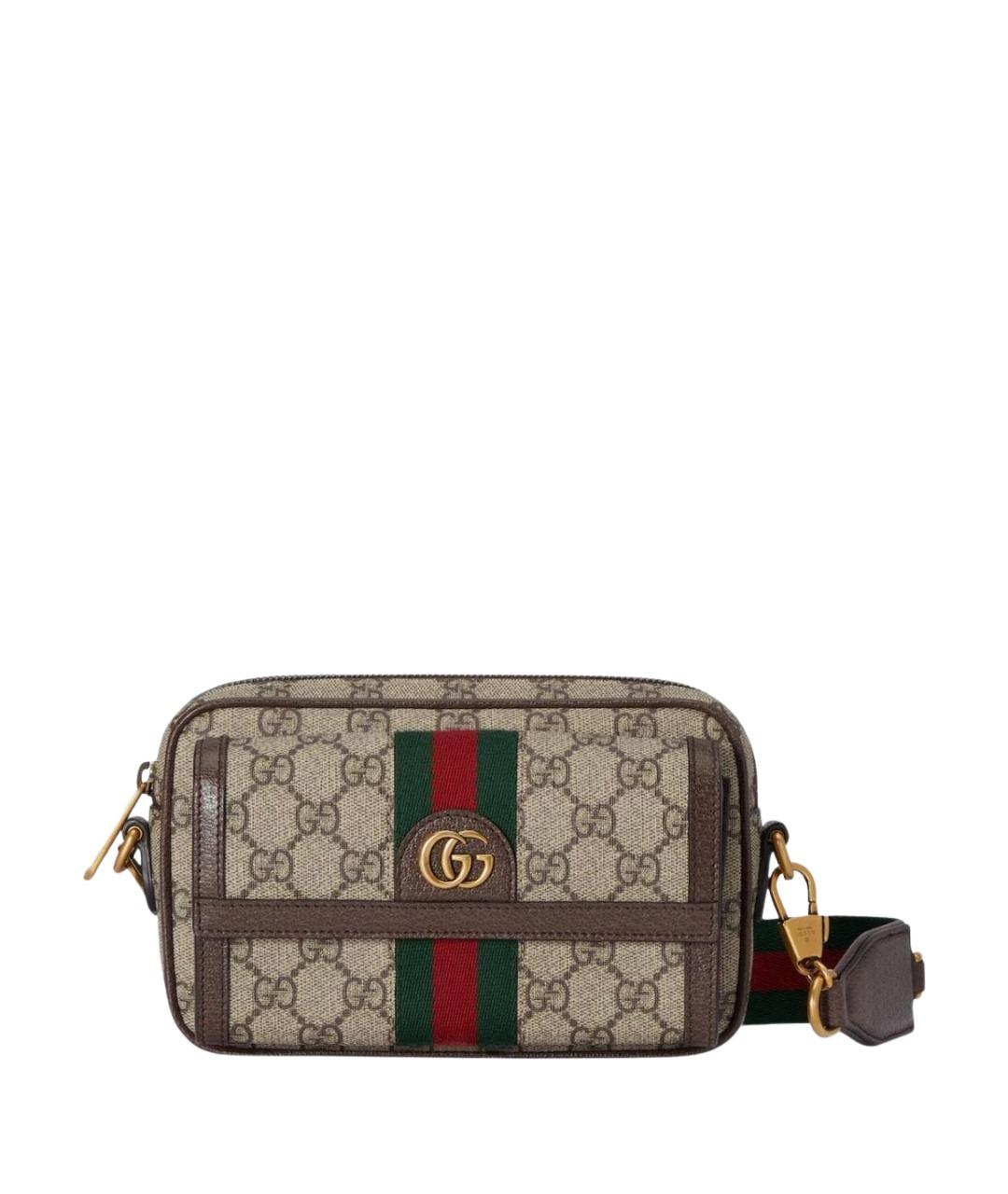GUCCI Бежевая сумка на плечо, фото 1