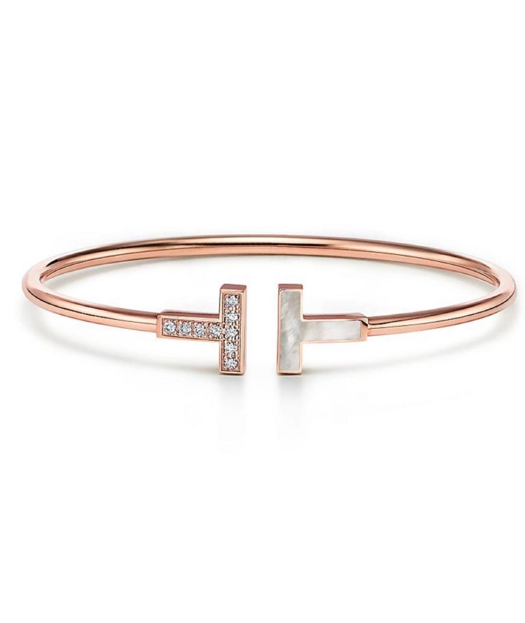 TIFFANY&CO Розовый браслет из розового золота, фото 1
