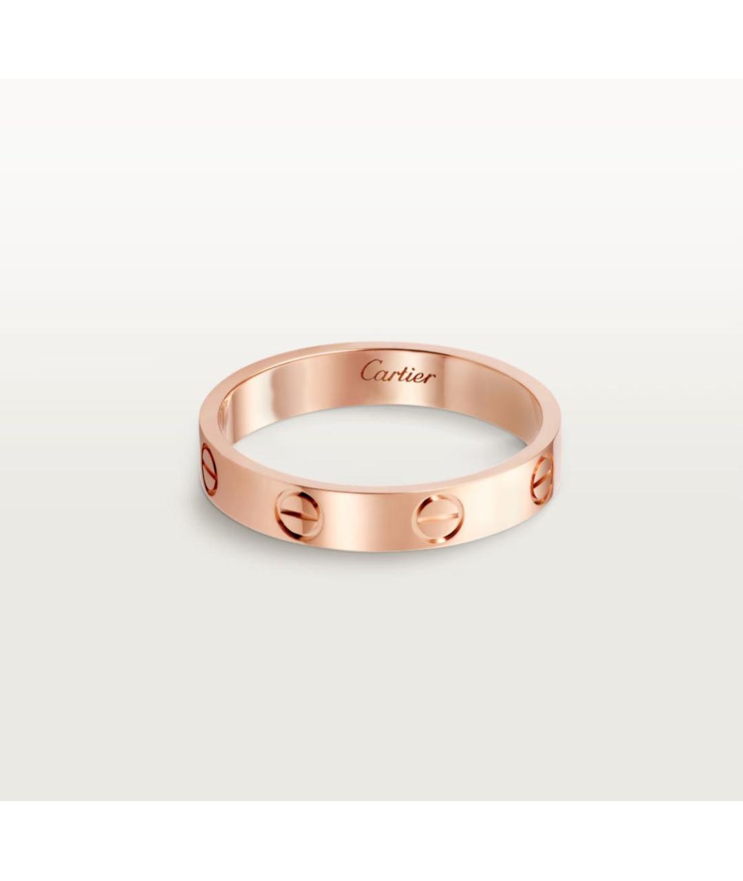 CARTIER Золотое кольцо из розового золота, фото 9