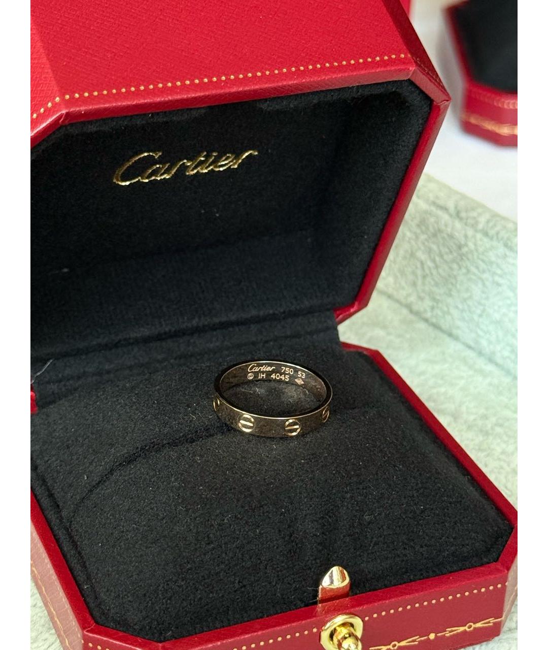 CARTIER Золотое кольцо из розового золота, фото 3