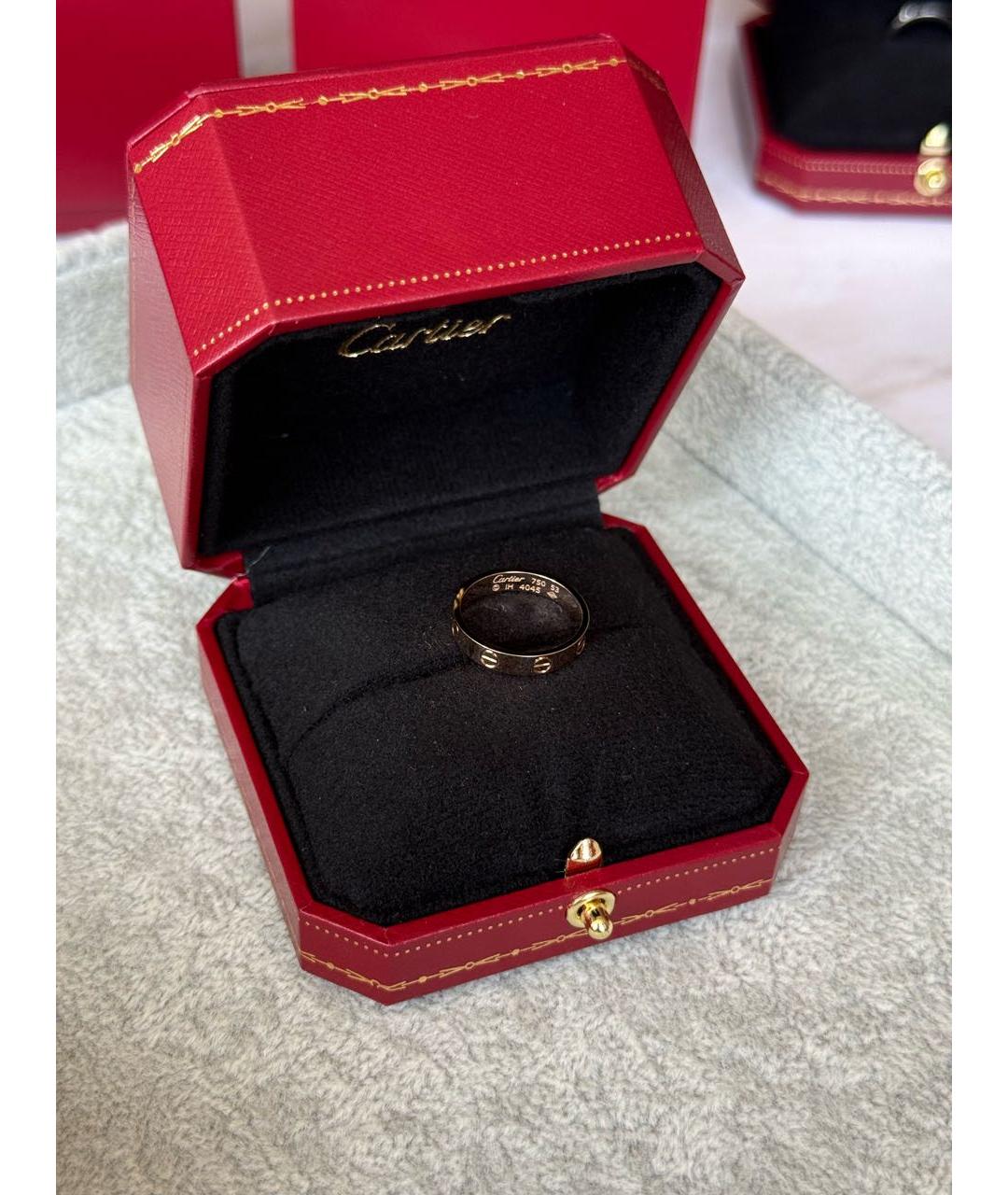 CARTIER Золотое кольцо из розового золота, фото 8