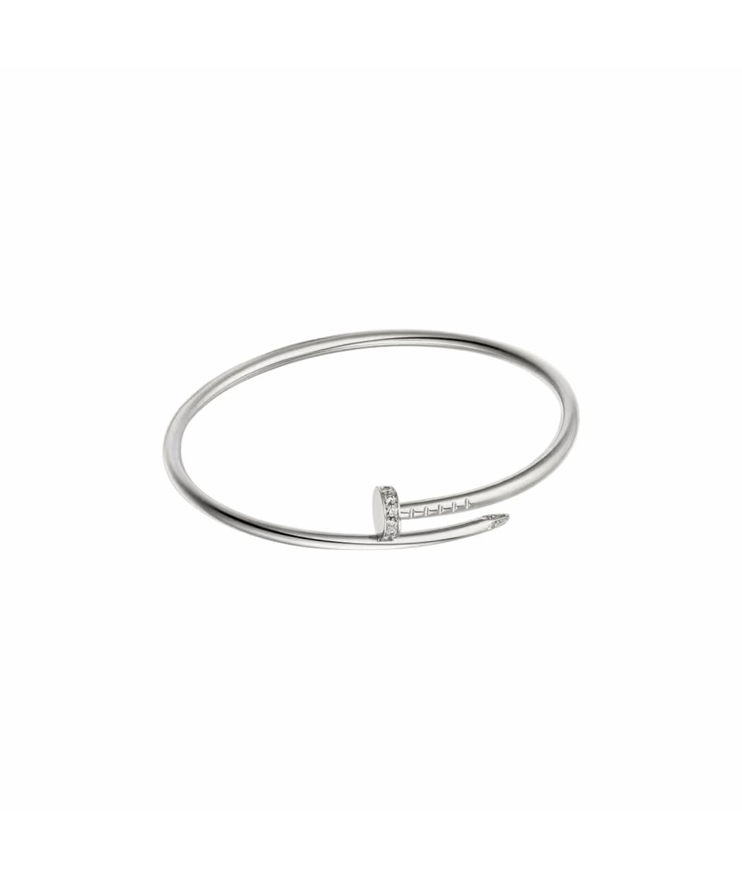 CARTIER Белый браслет из белого золота, фото 1