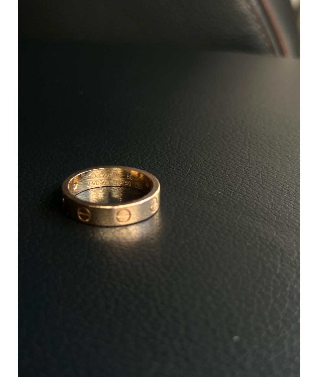 CARTIER Желтое кольцо из желтого золота, фото 3