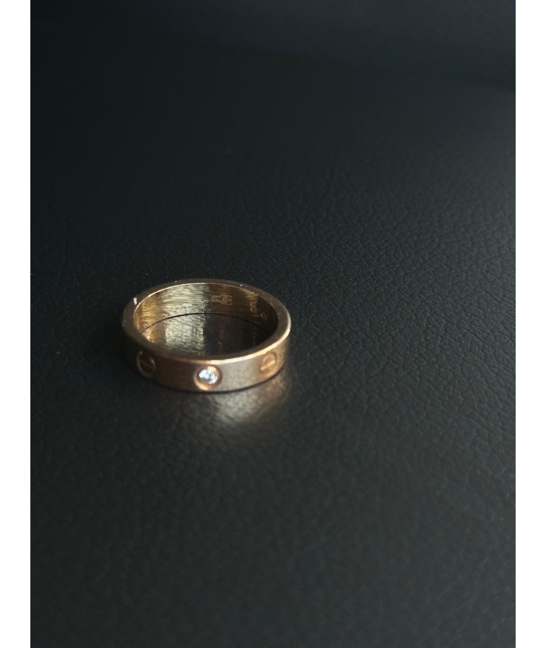 CARTIER Желтое кольцо из желтого золота, фото 4