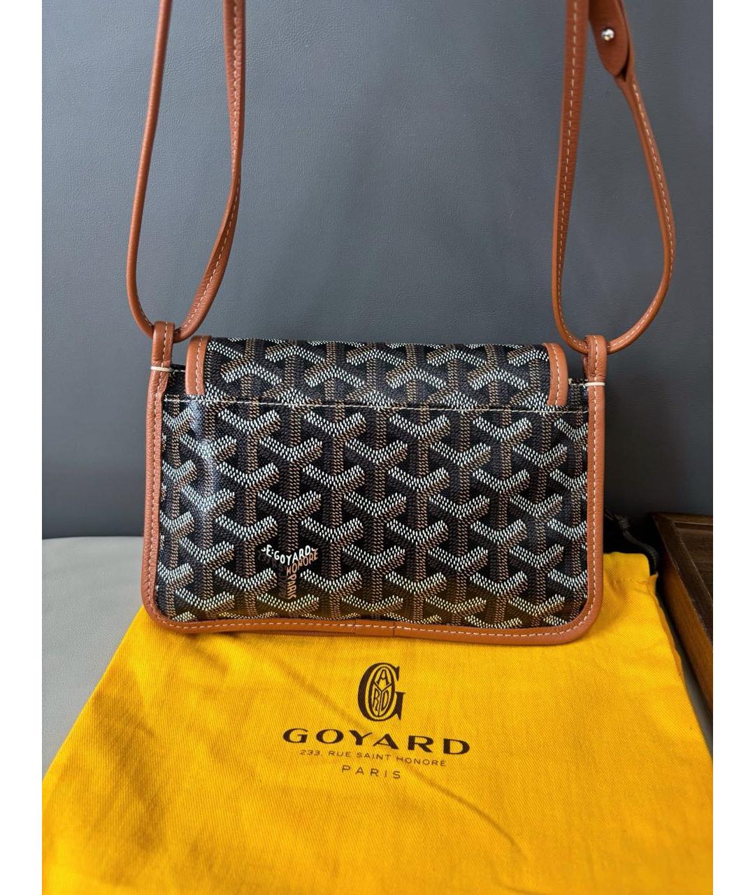 GOYARD Коричневая сумка через плечо, фото 3