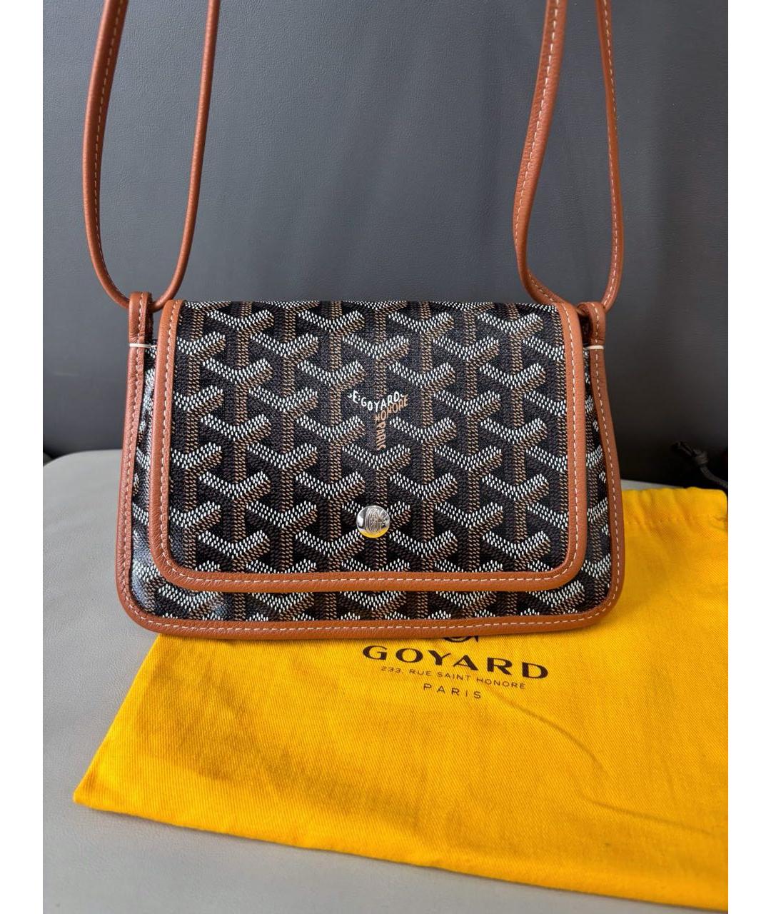GOYARD Коричневая сумка через плечо, фото 2