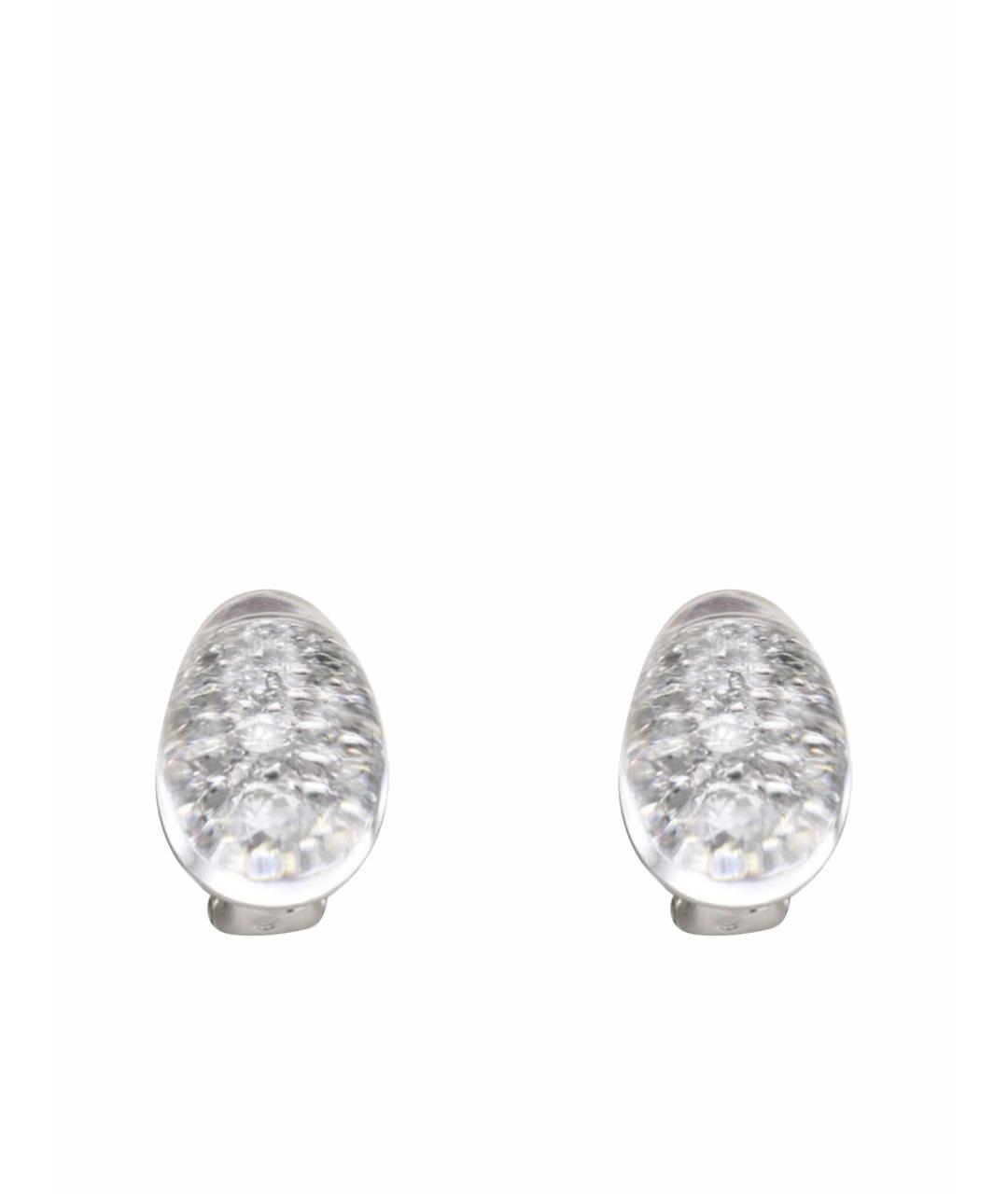 CARTIER Белые серьги из белого золота, фото 1