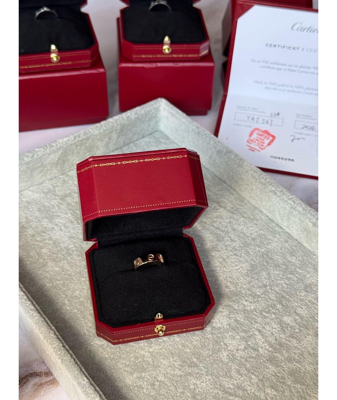 CARTIER Золотое кольцо из розового золота, фото 6