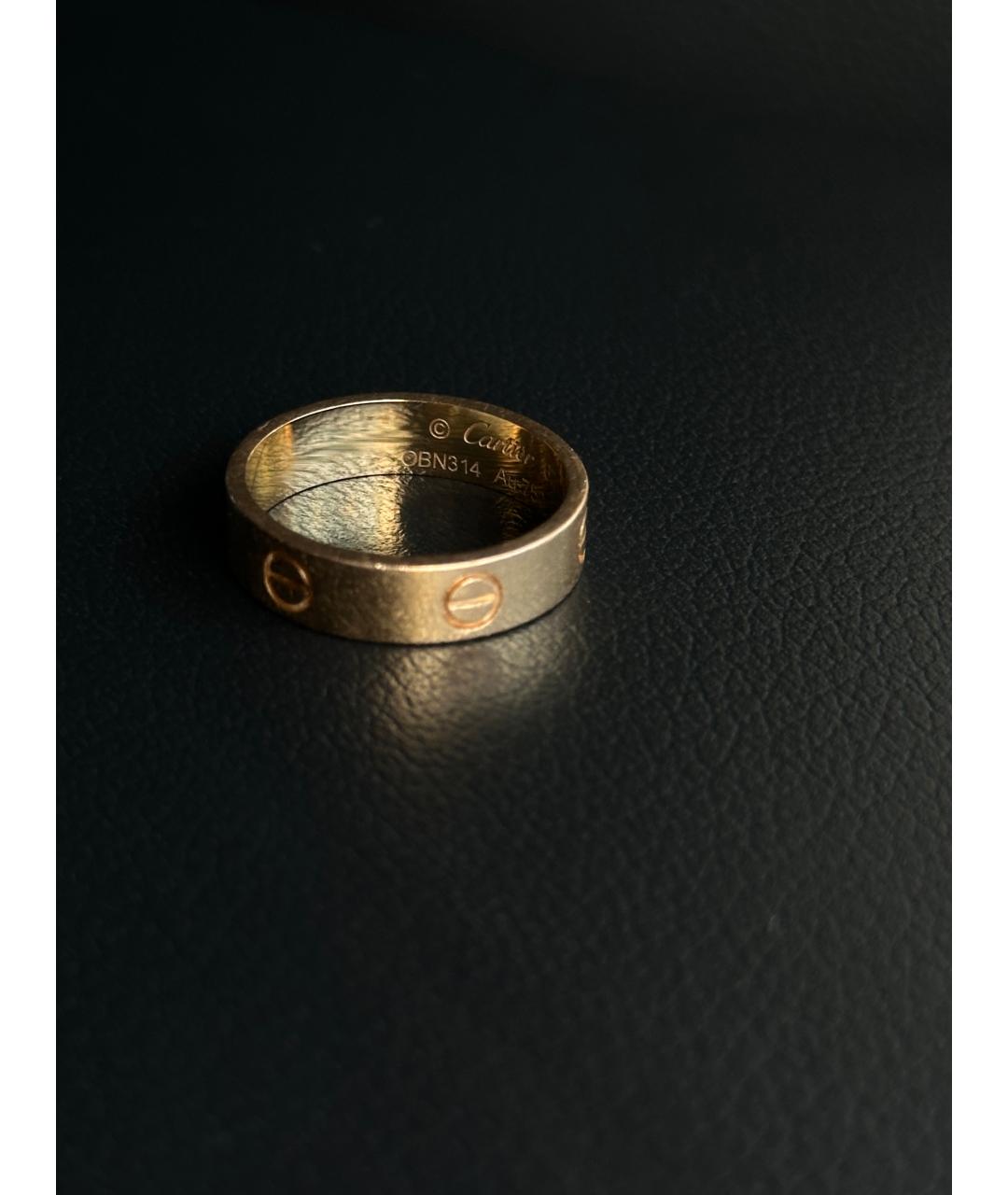 CARTIER Желтое кольцо из желтого золота, фото 4