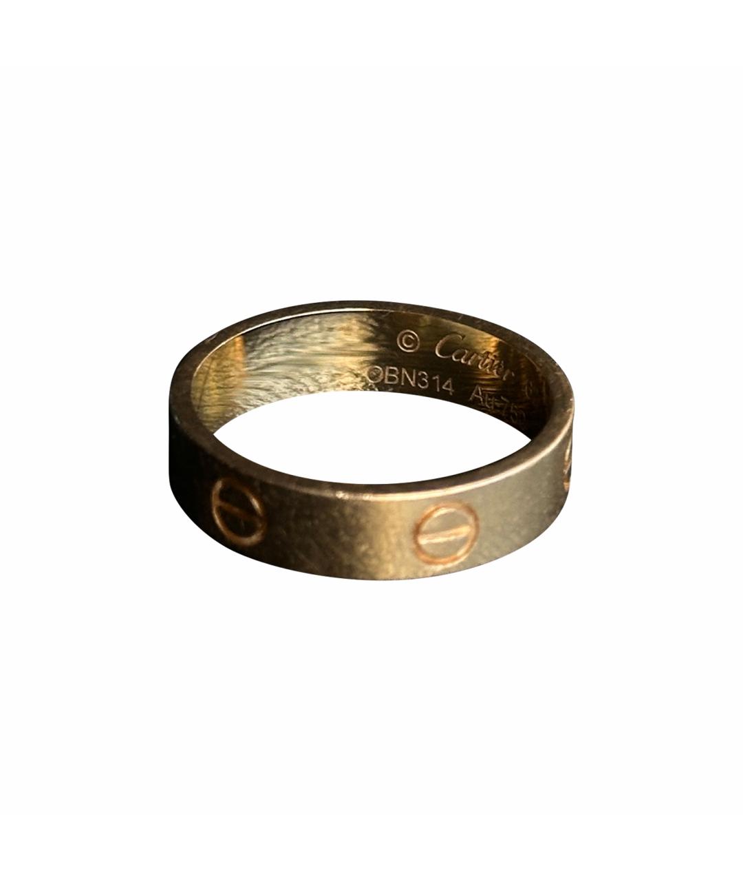 CARTIER Желтое кольцо из желтого золота, фото 1