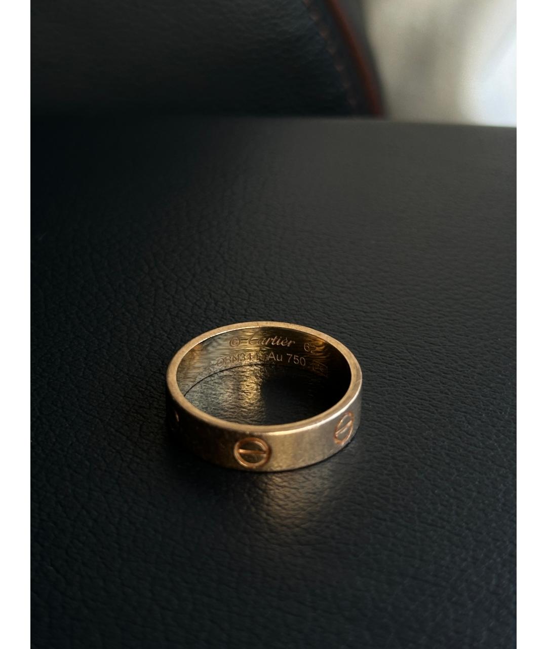 CARTIER Желтое кольцо из желтого золота, фото 2