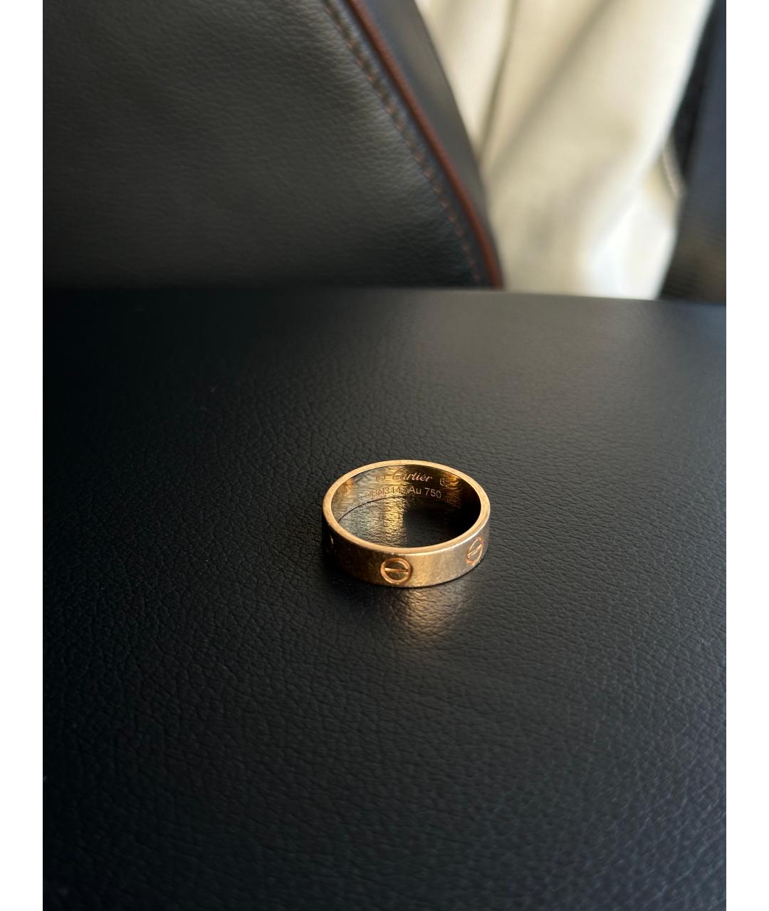 CARTIER Желтое кольцо из желтого золота, фото 3