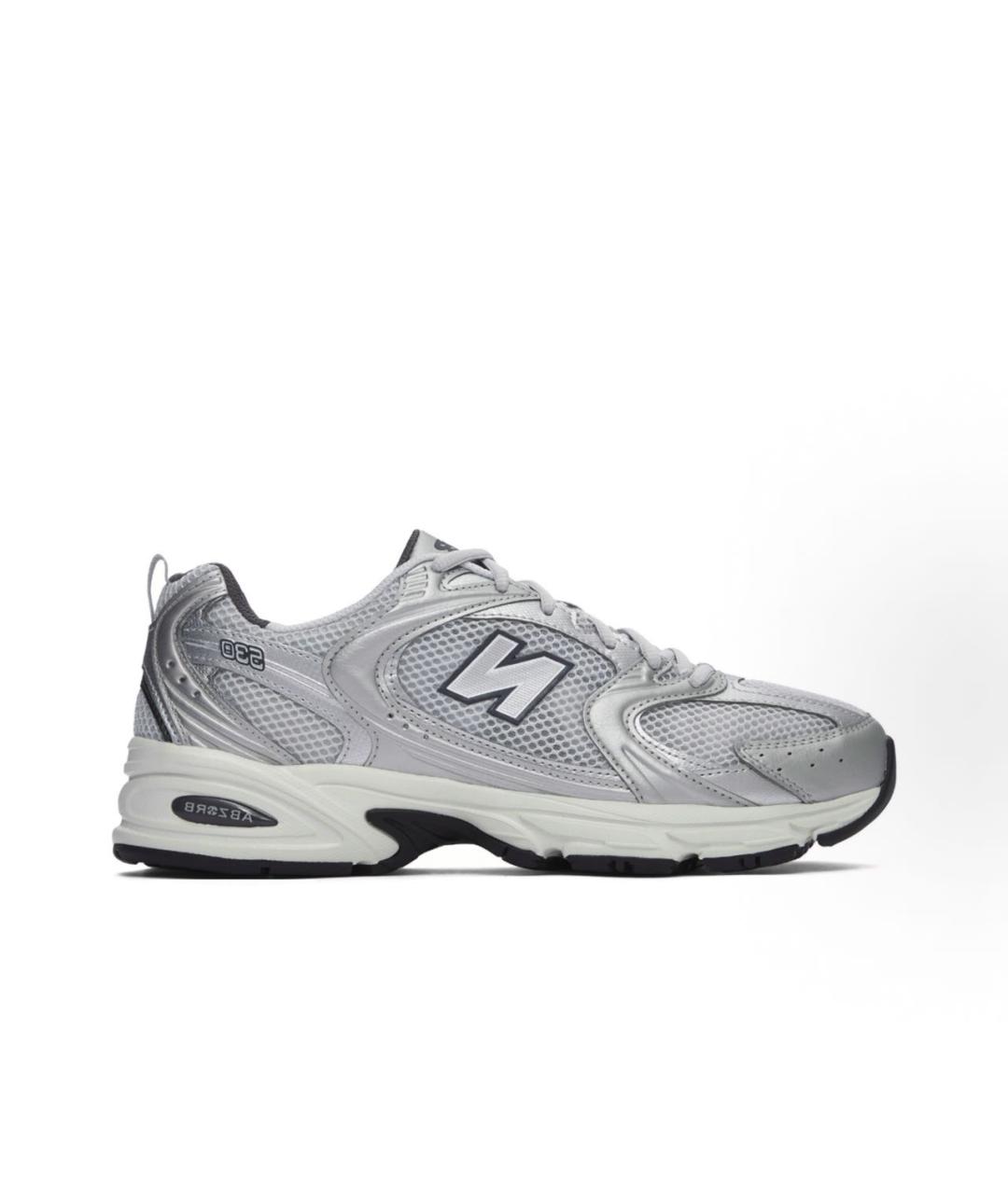 NEW BALANCE Серебряные низкие кроссовки / кеды, фото 9