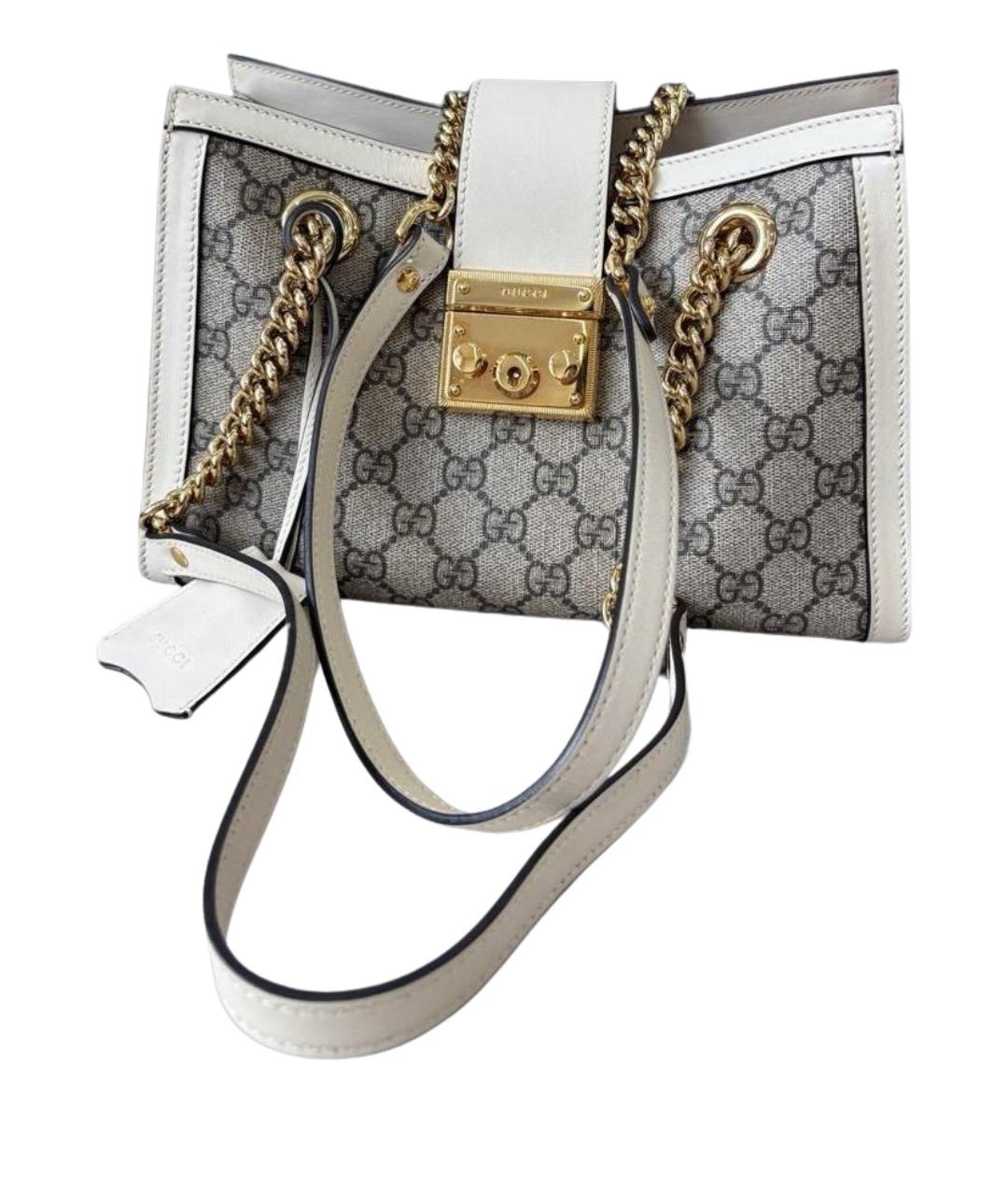 GUCCI Белая сумка через плечо, фото 1