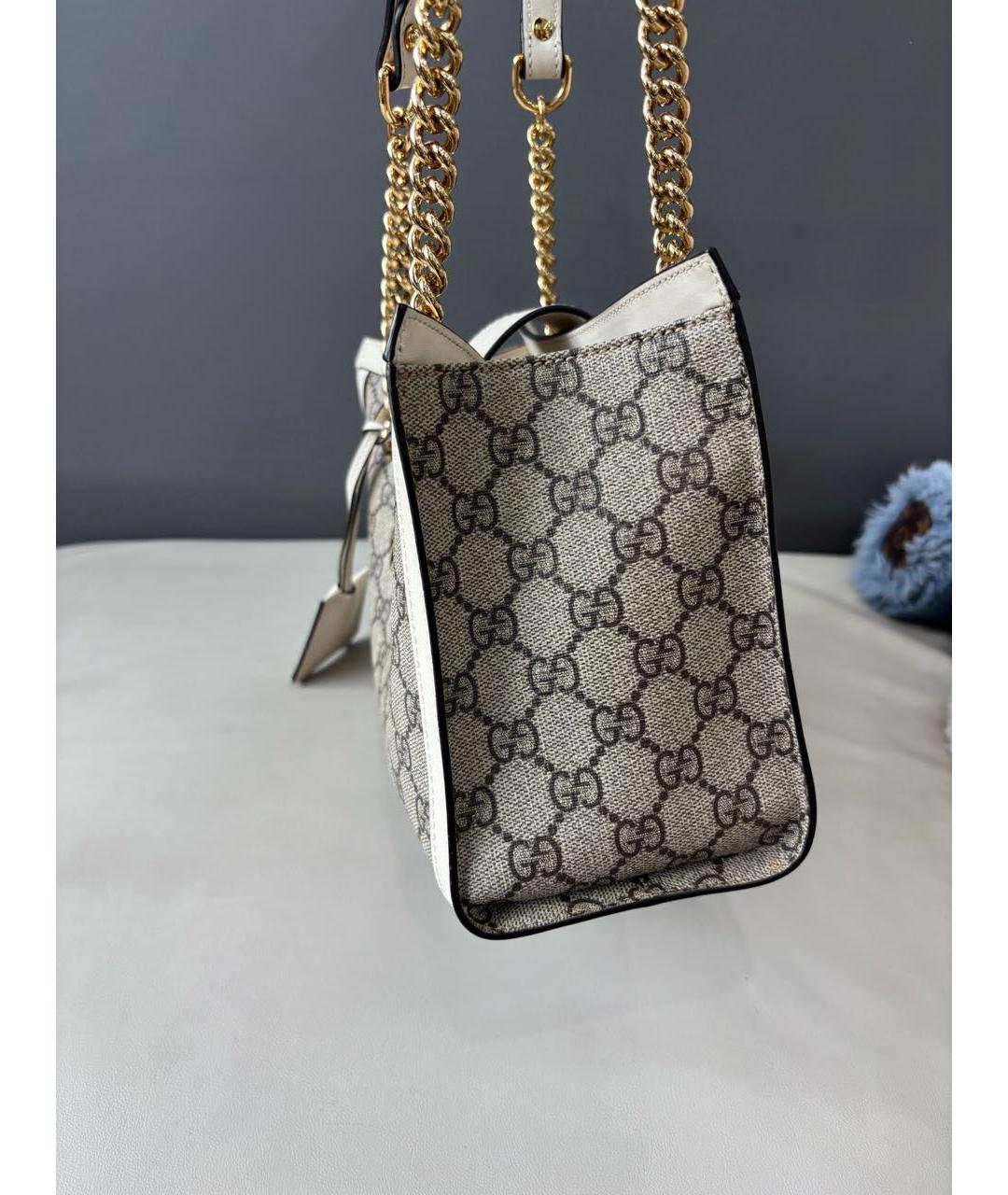 GUCCI Белая сумка через плечо, фото 3