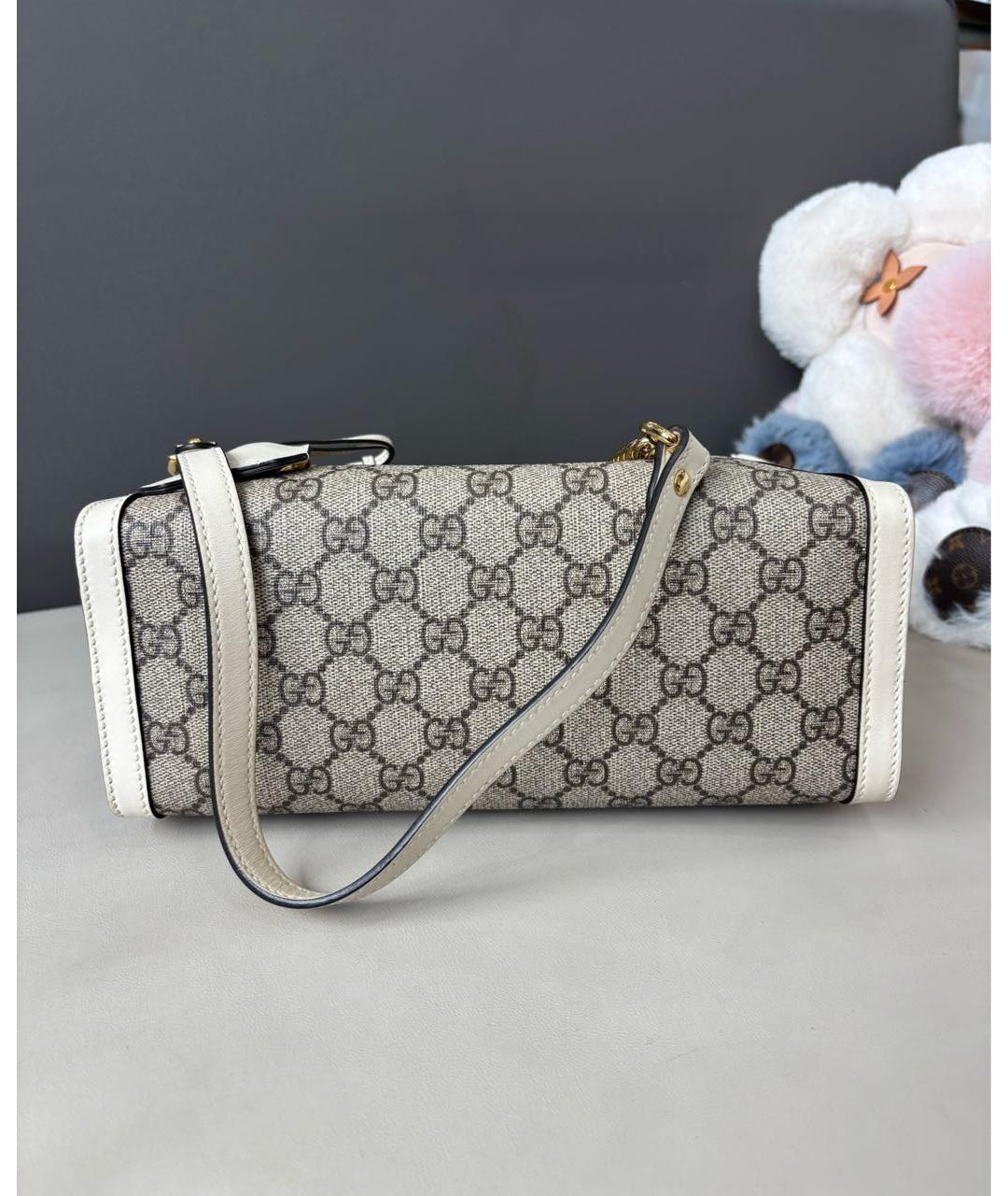 GUCCI Белая сумка через плечо, фото 4