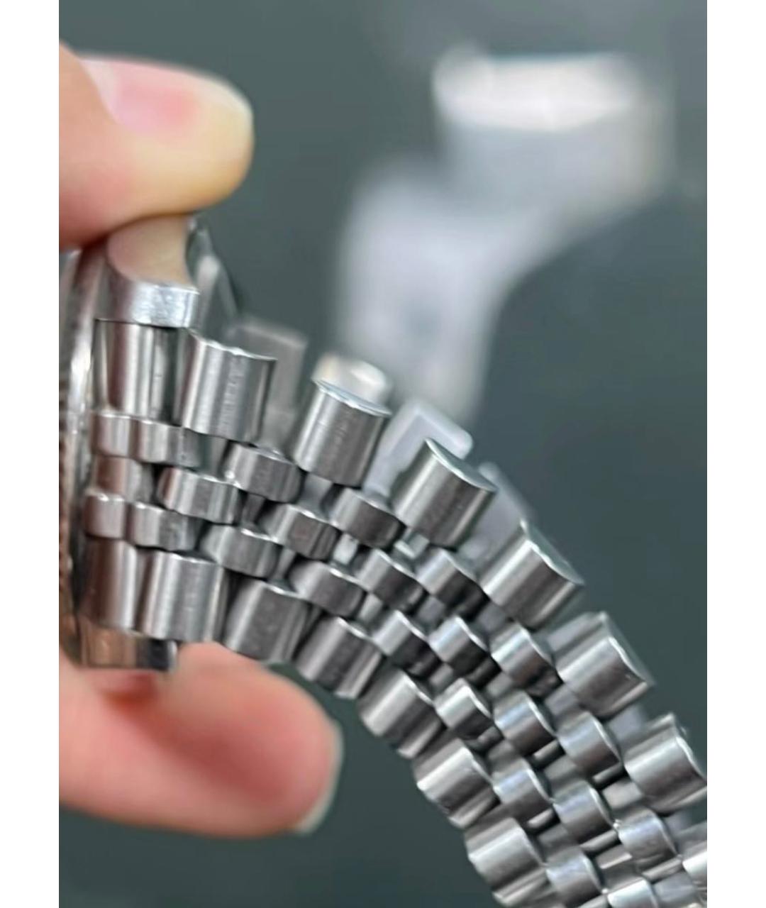 ROLEX Серебряные часы, фото 5