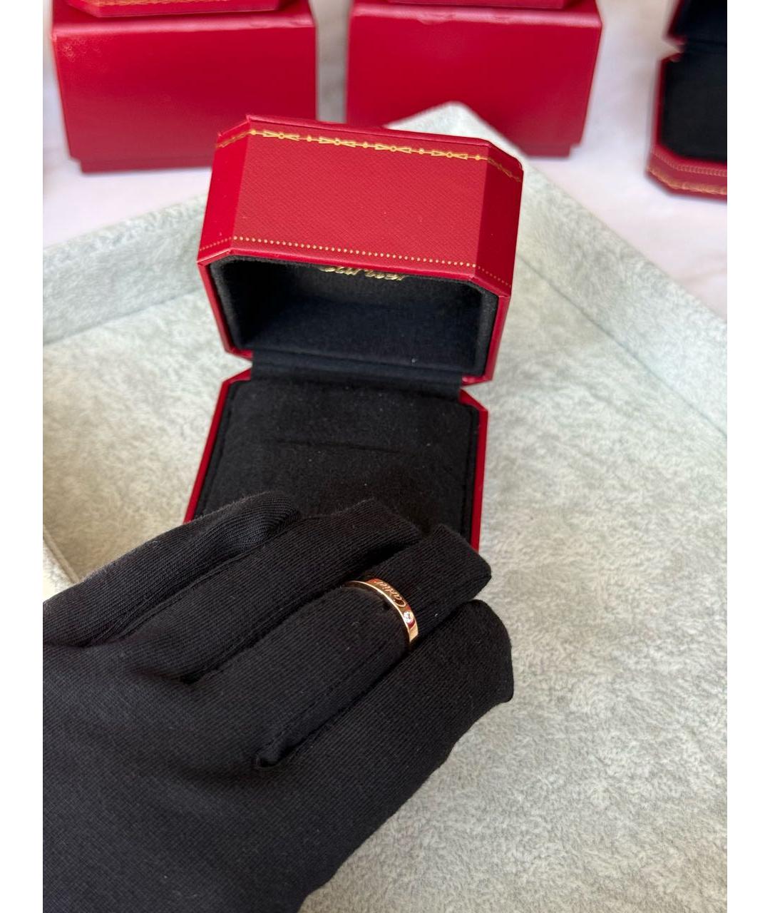 CARTIER Золотое кольцо из розового золота, фото 7