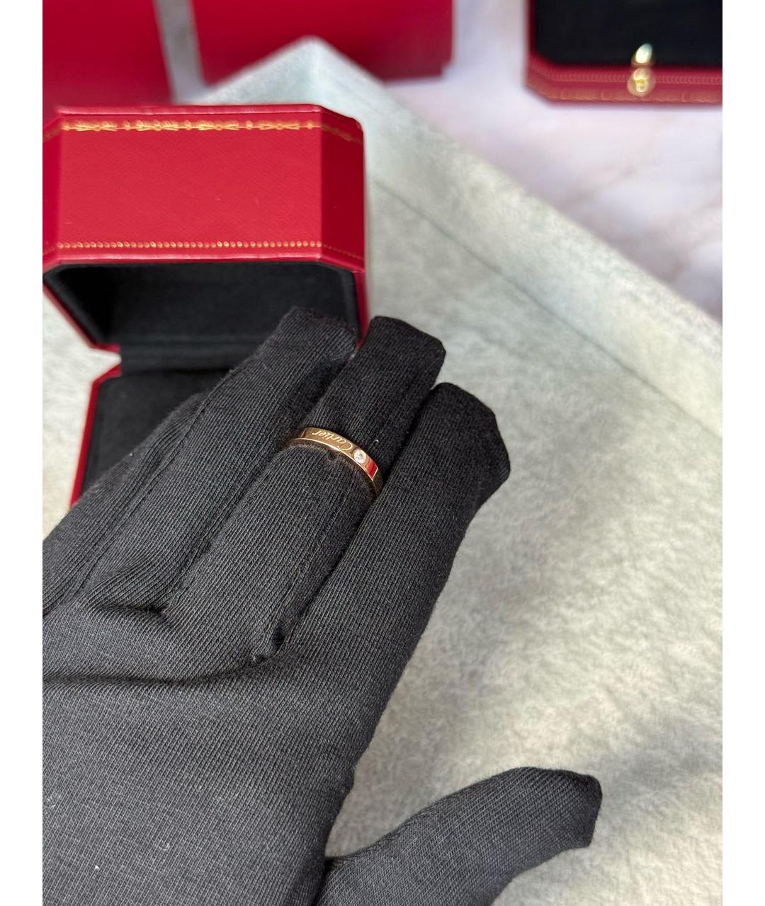 CARTIER Золотое кольцо из розового золота, фото 8