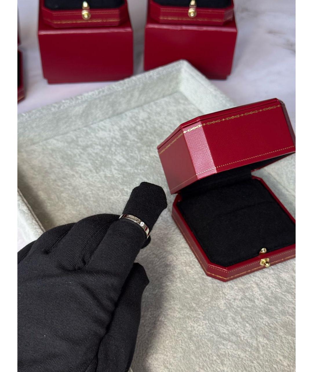 CARTIER Белое кольцо из белого золота, фото 5