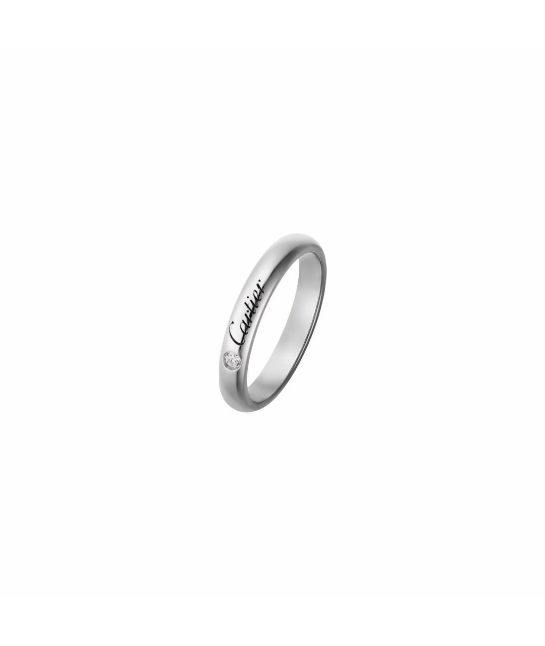 CARTIER Белое кольцо из белого золота, фото 1
