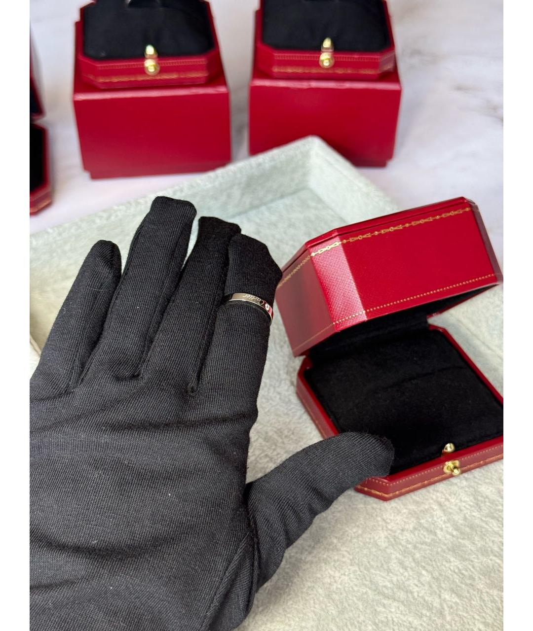 CARTIER Белое кольцо из белого золота, фото 7
