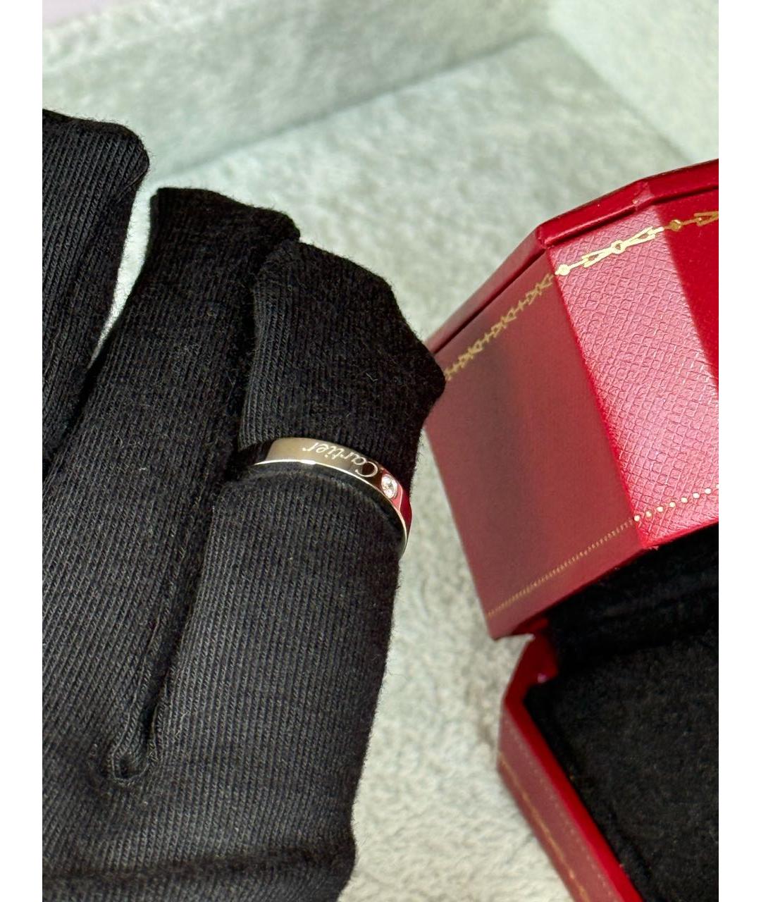CARTIER Белое кольцо из белого золота, фото 6